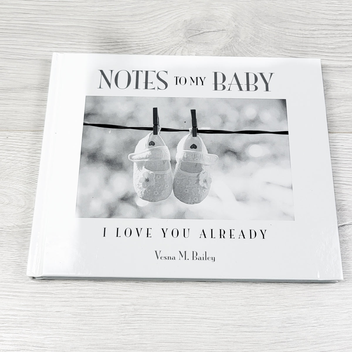 Notes to My Baby. Hardcover book (sorry, no shipping)