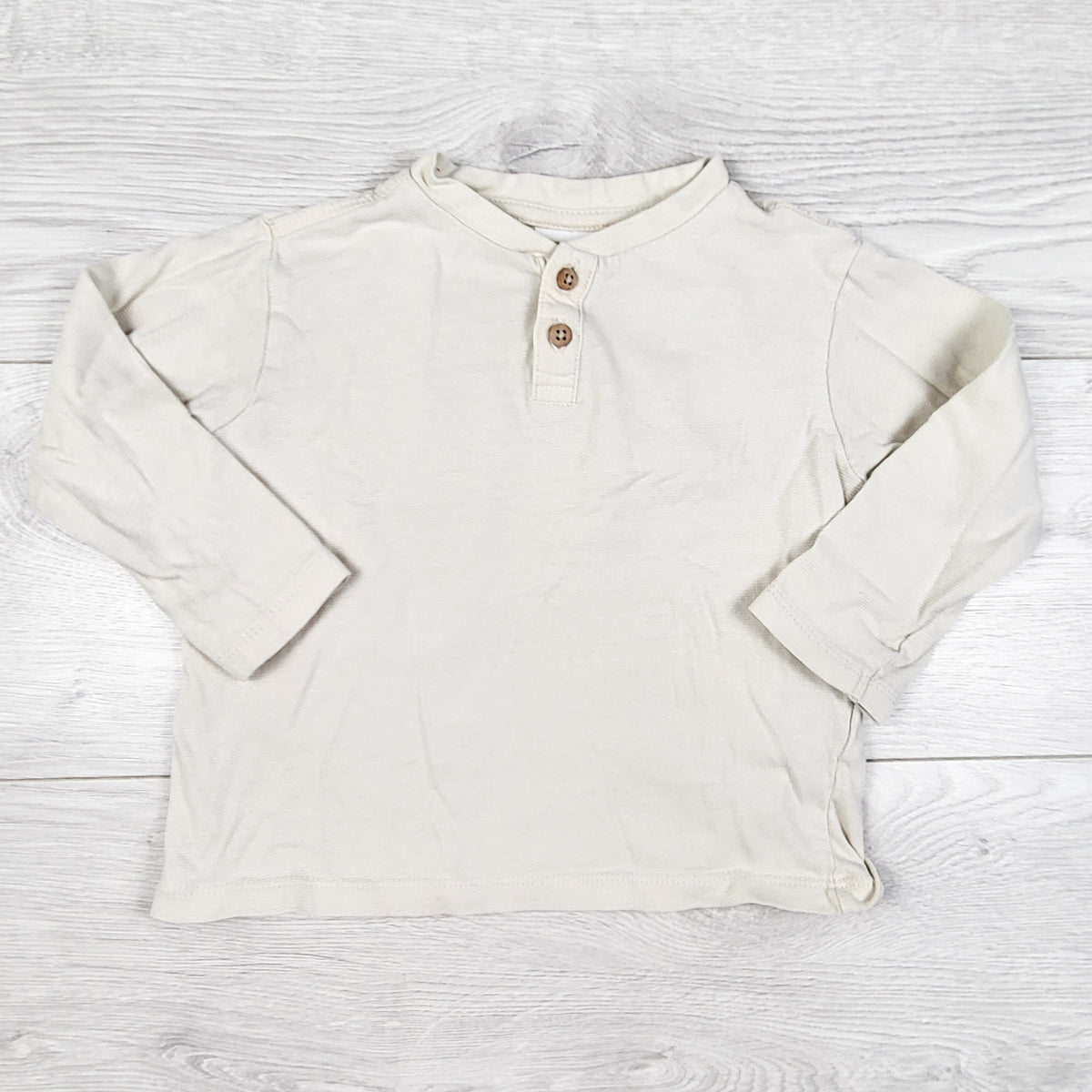 Zara cream coloured long sleeve top. Size 18-24 months