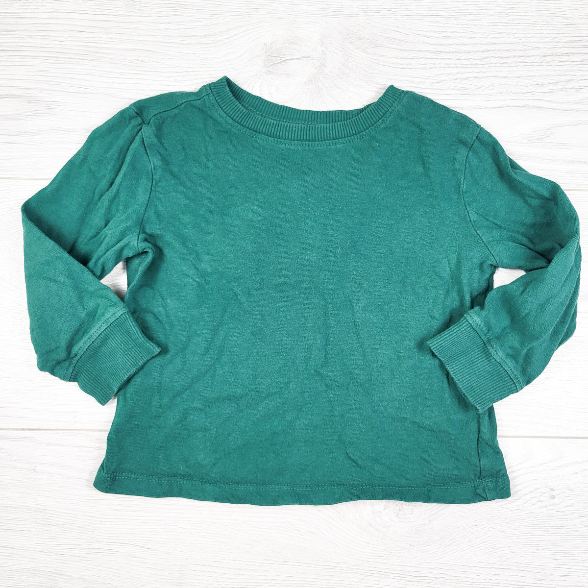 Old Navy forest green long sleeve top. Size 18-24 months