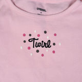 Old School pink Gymboree "Twirl" top. Size 6