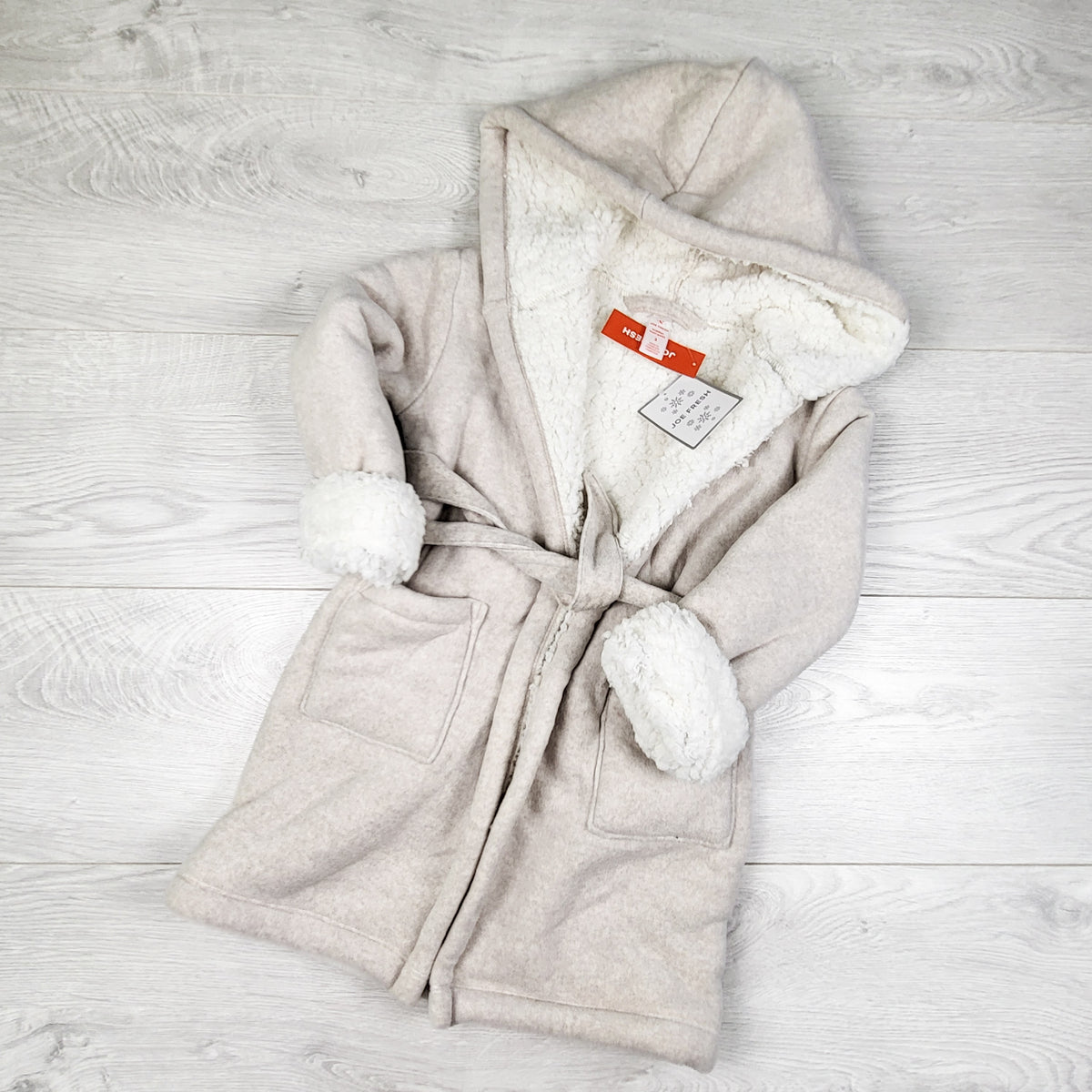 NEW - Joe sherpa lined robe. Size 3T