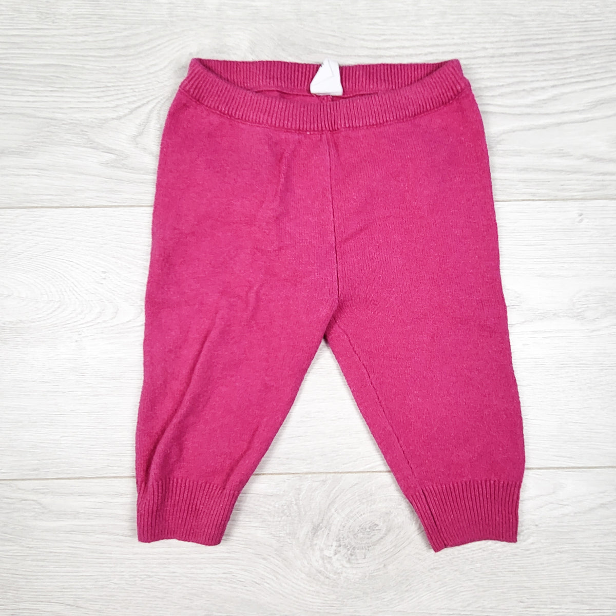 Gap dark pink sweater leggings. Size 3-6 months