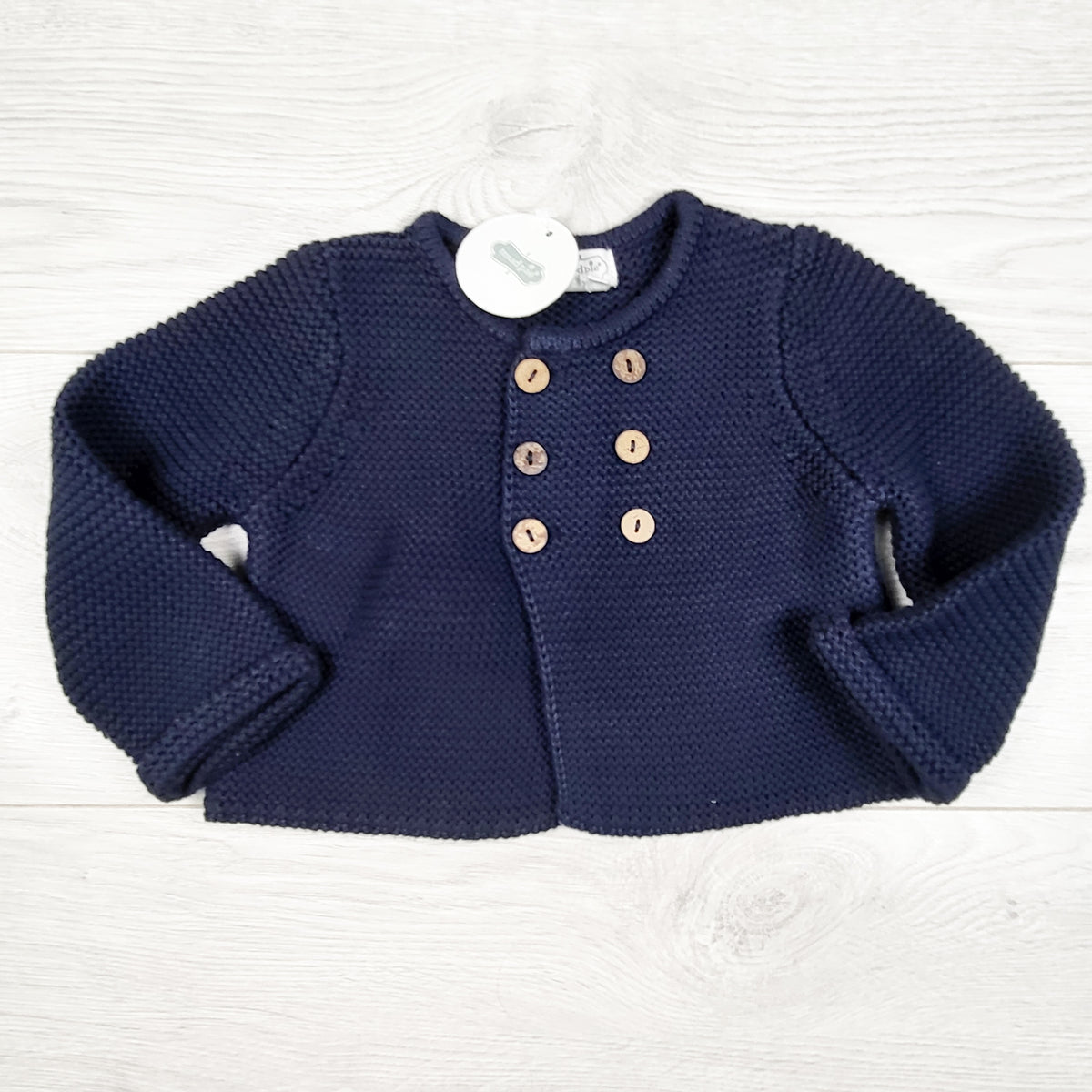 NEW - Mud Pie navy sweater. Size 6-9 months