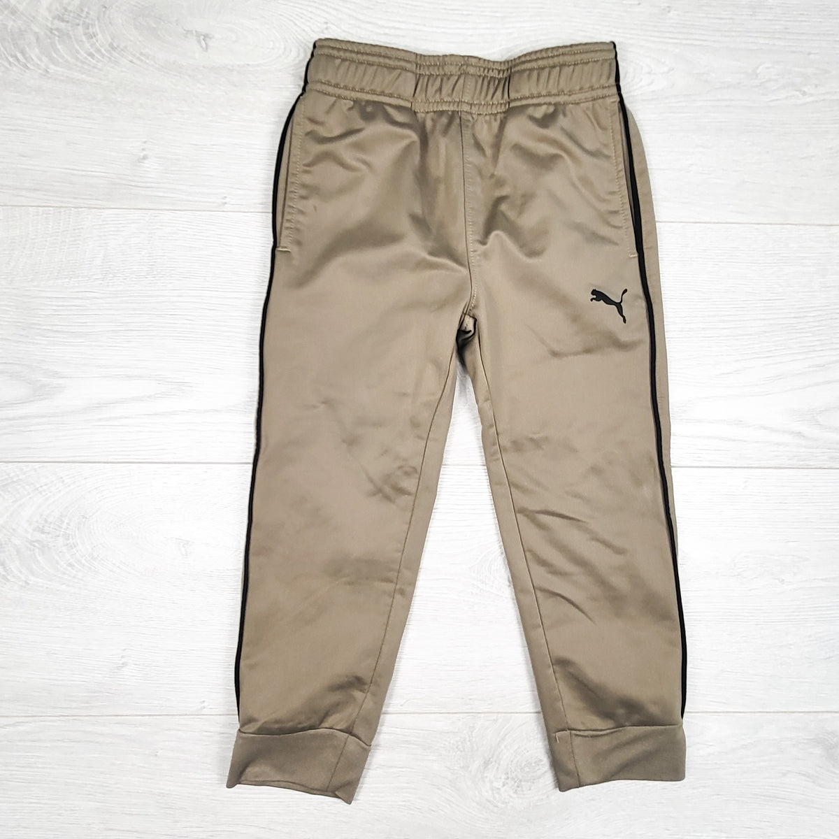 Puma tan active pants. Size 4T