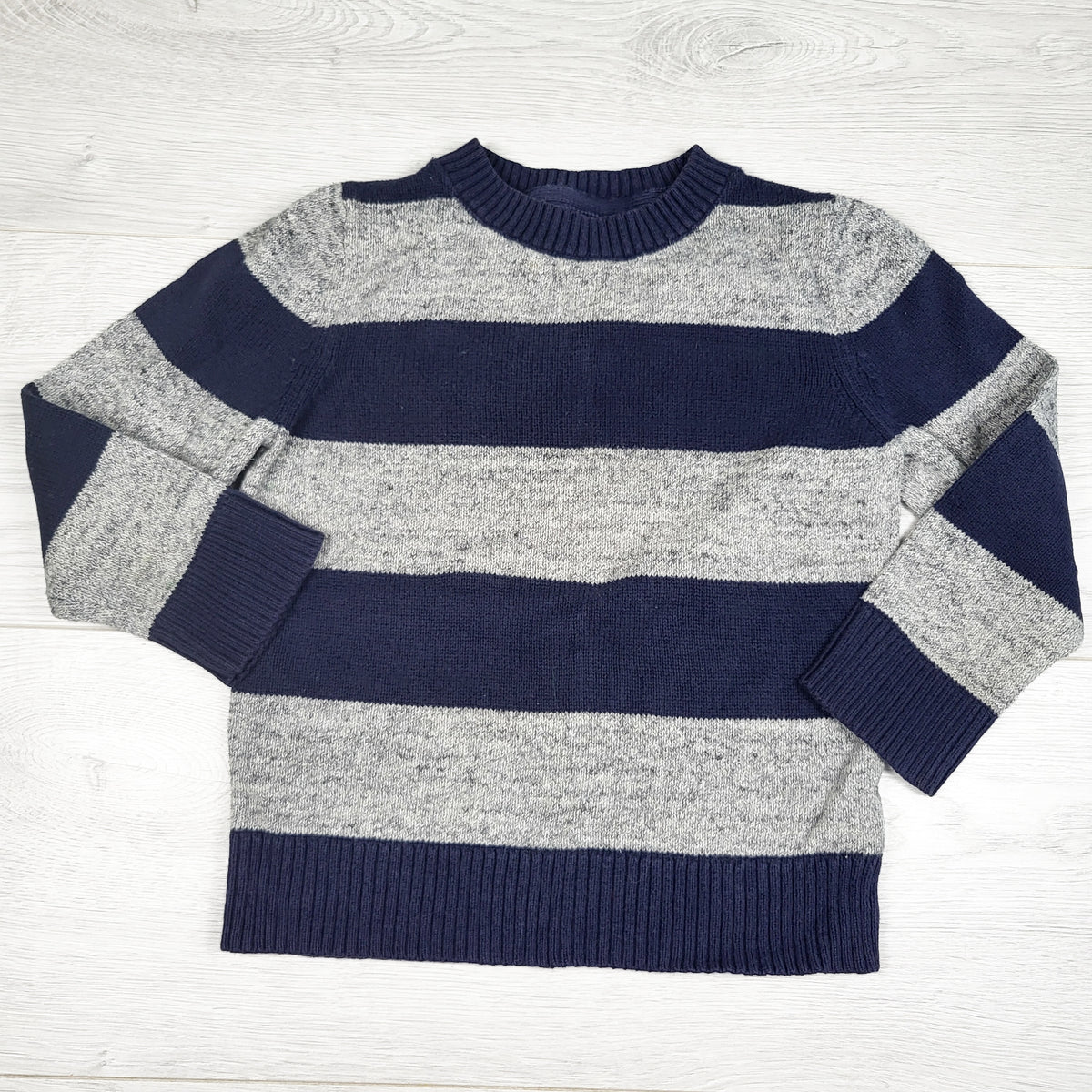 Gap navy and grey striped sweater. Size 3T