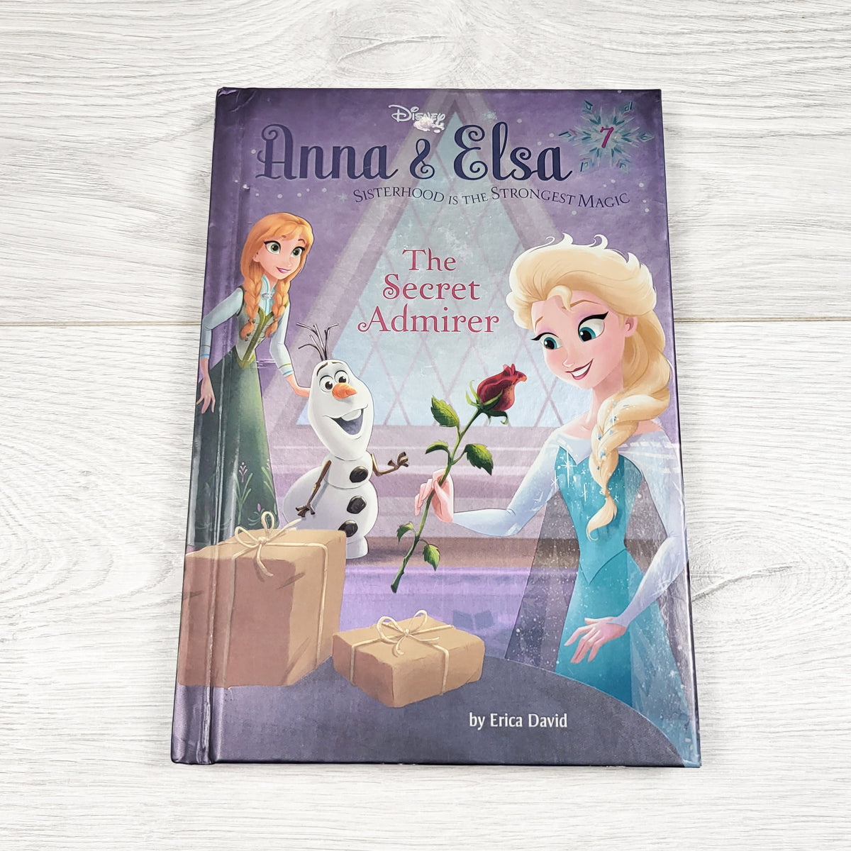 Anna and Elsa: The Secret Admirer. Hardcover chapter book