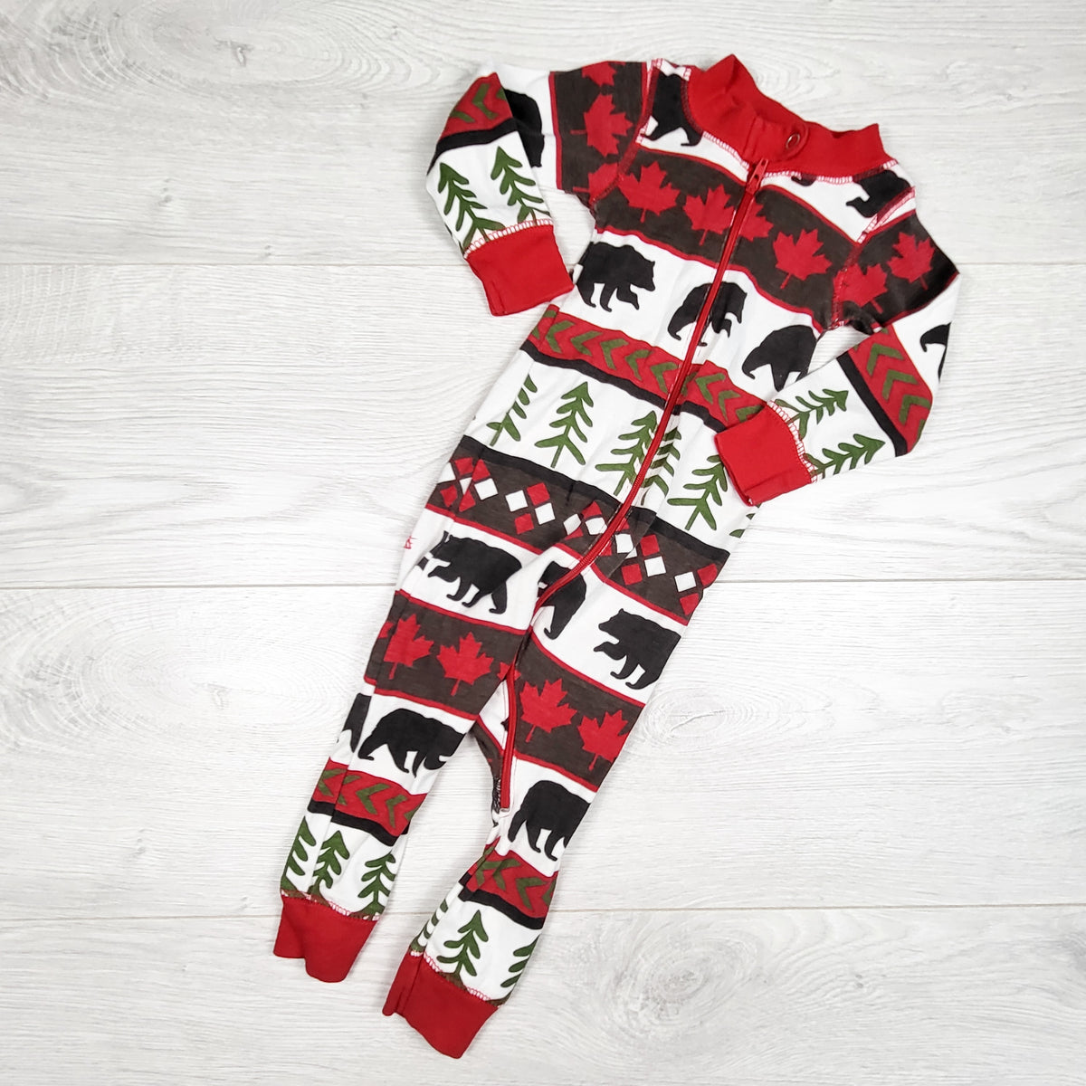 Lazy One "Bear Essentials" sleeper. Size 6 months