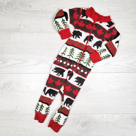 Lazy One "Bear Essentials" sleeper. Size 6 months