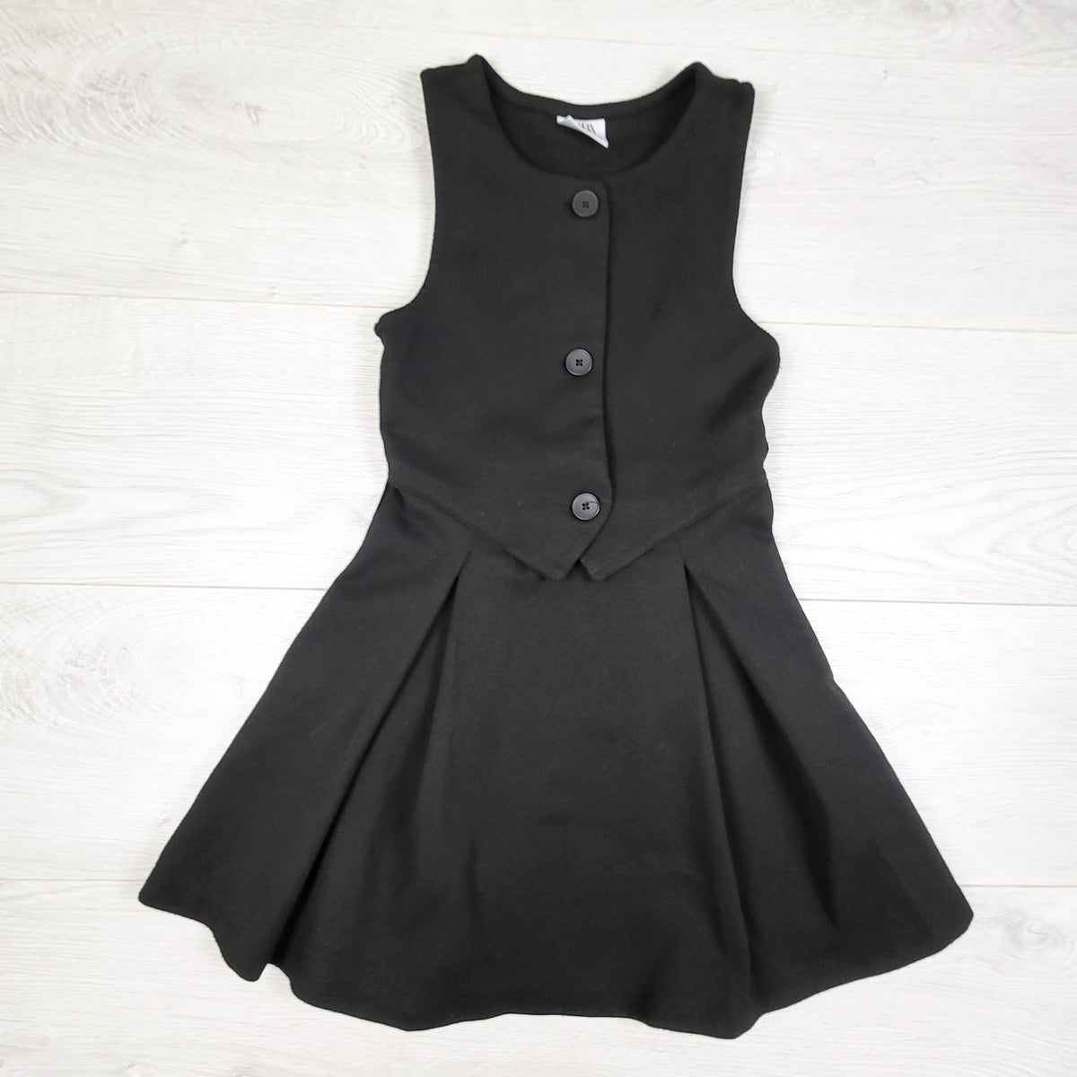 Zara black sleeveless dress. Size 7