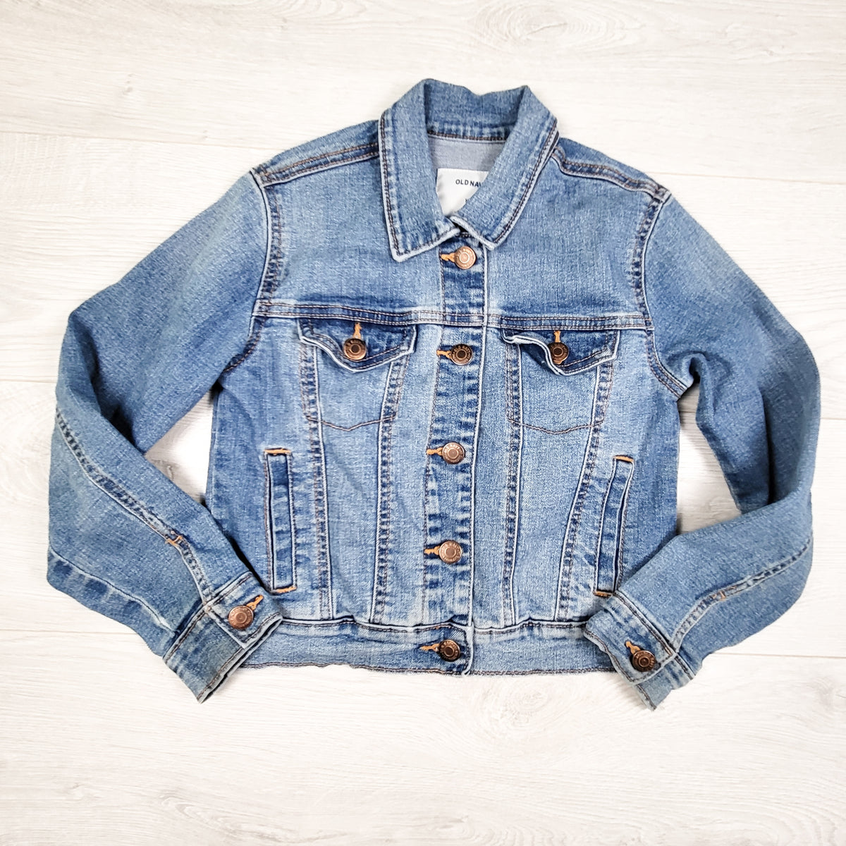Old Navy denim jacket. Size 8 - AS IS