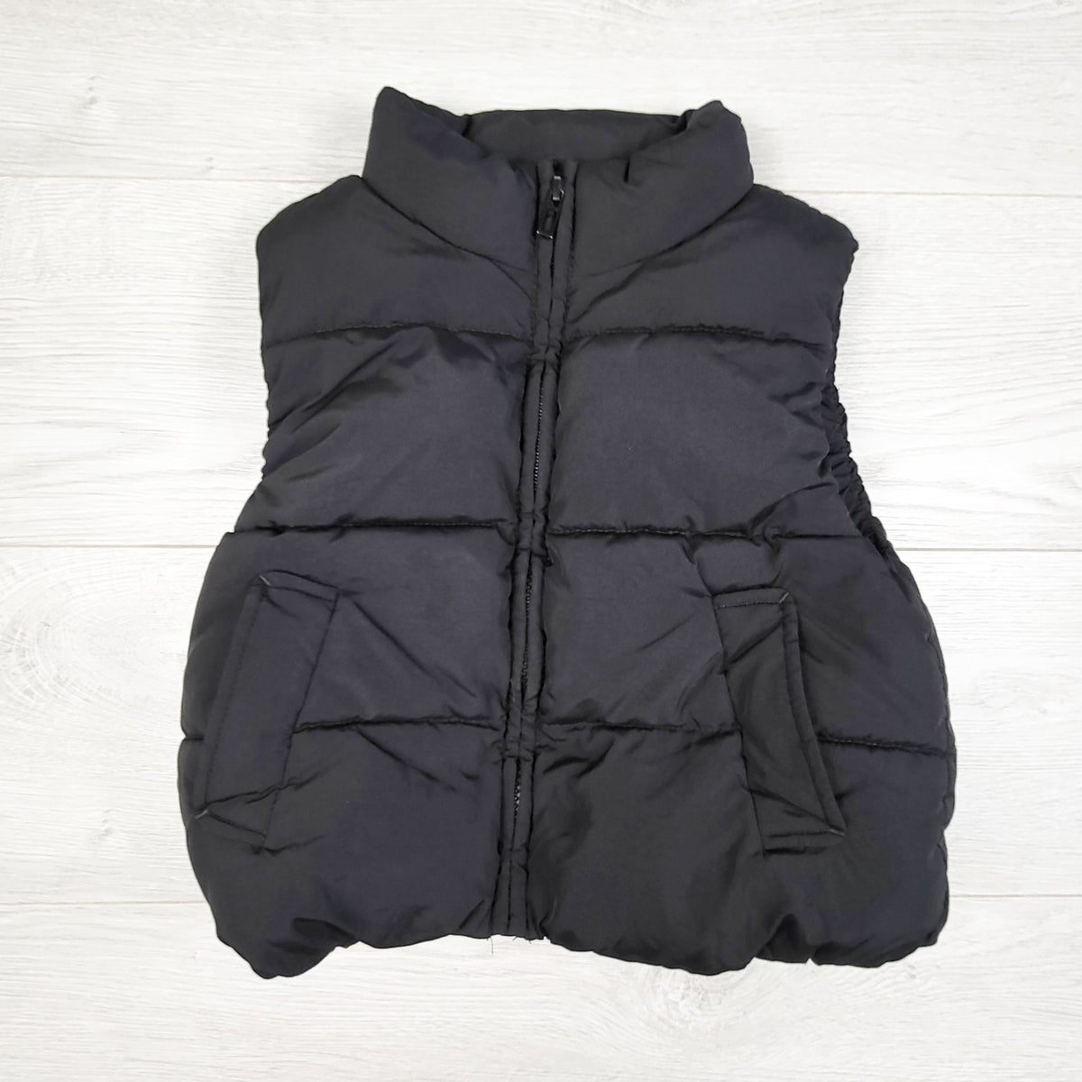 Zara black puffer vest. Size 18-24 months