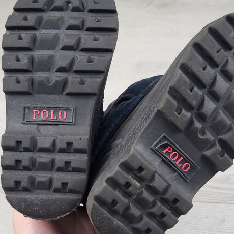 Polo Ralph Lauren Kids "Hamilten II EZ" Insulated Snow Boots. Size 8