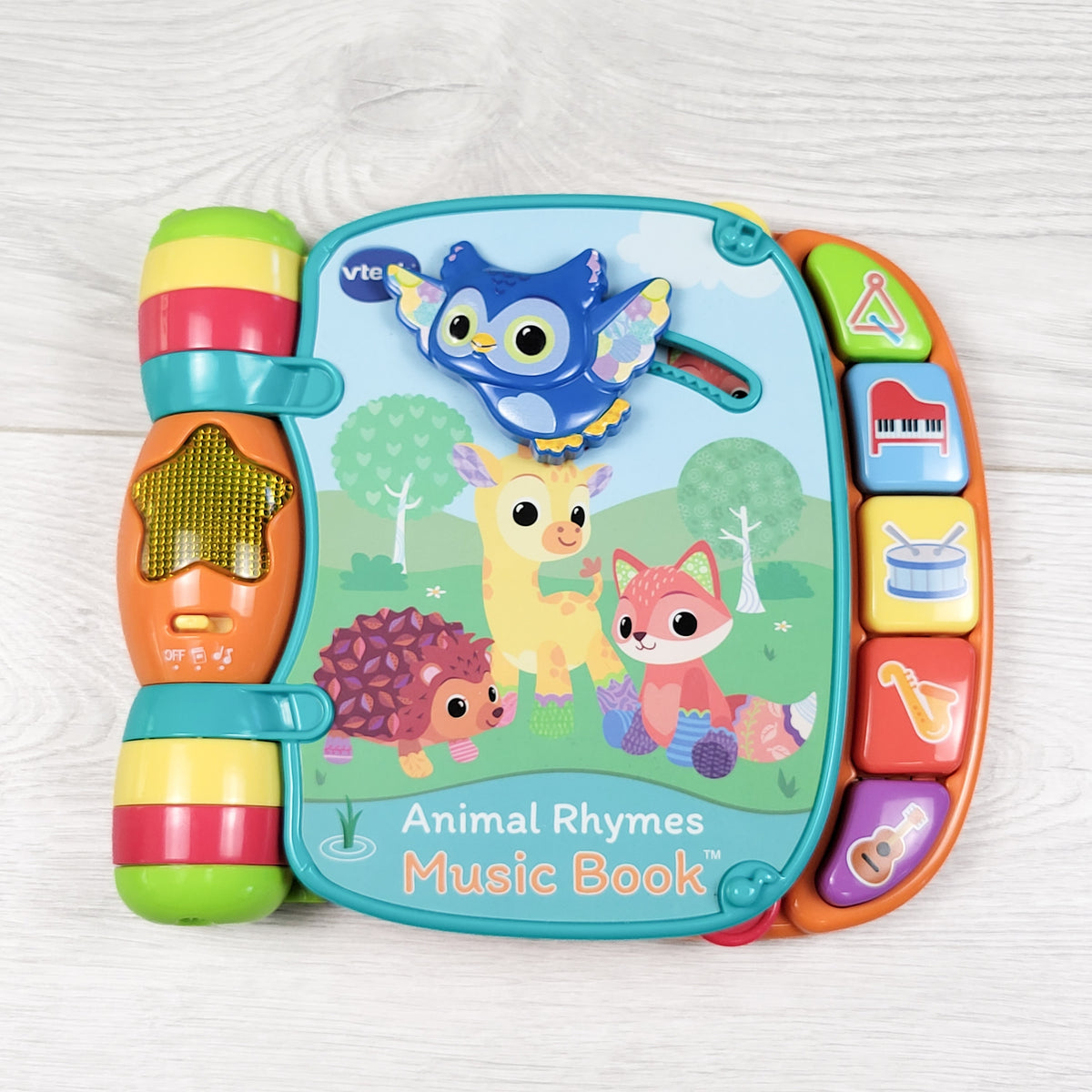 VTech Animal Rhymes Electronic Music Book