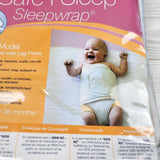 NEW - Safe T Sleep Sleepwrap (secures to mattress and then baby is swaddled in)