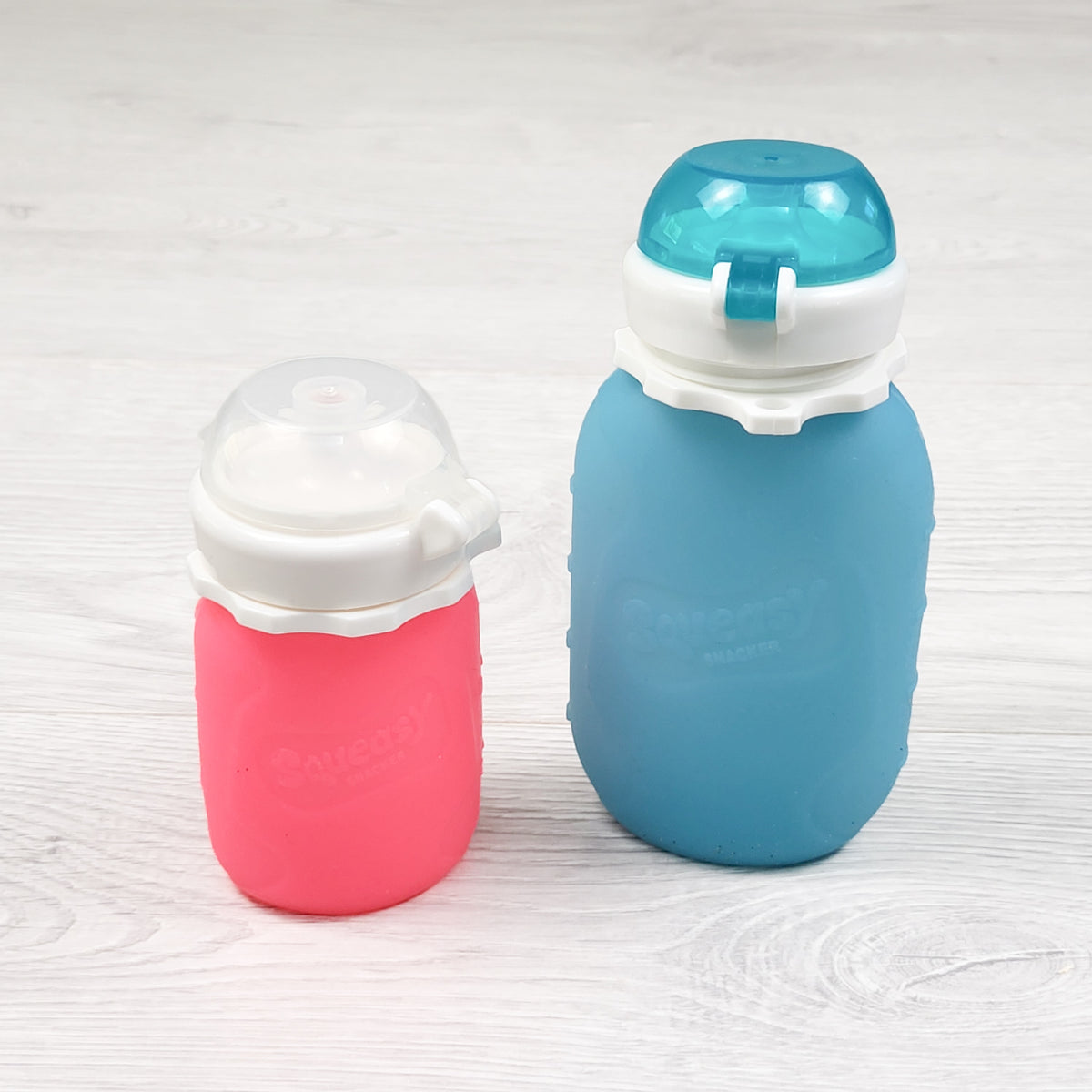 Squeasy Gear "Squeasy Snacker" Reusable Silicone Food Pouches.