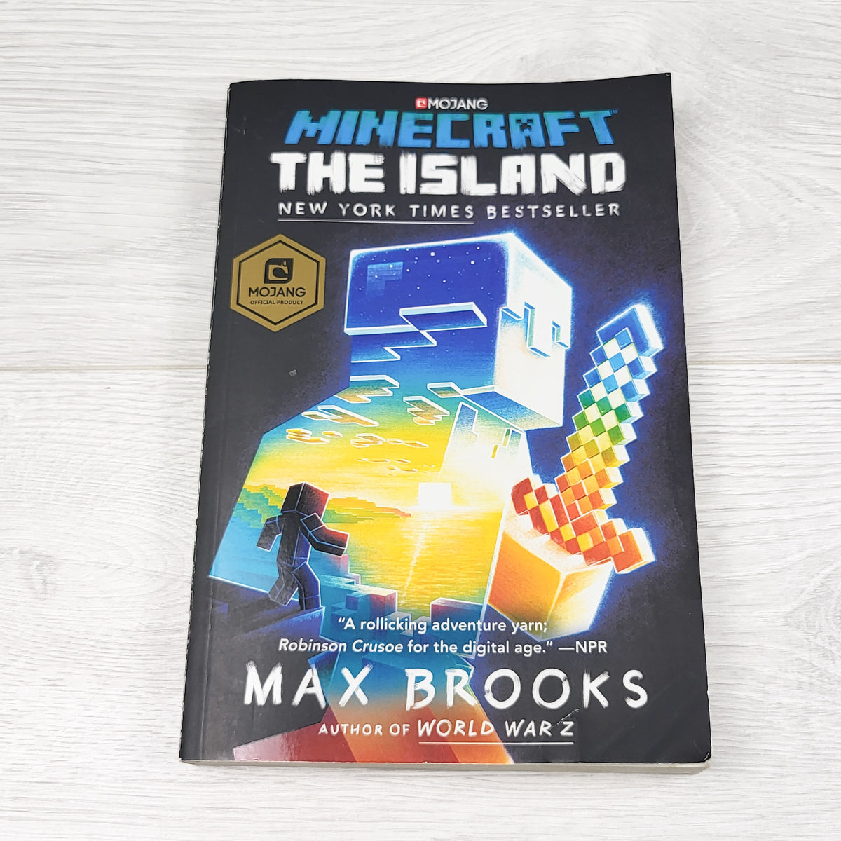 Minecraft the Island. Soft cover chapter book