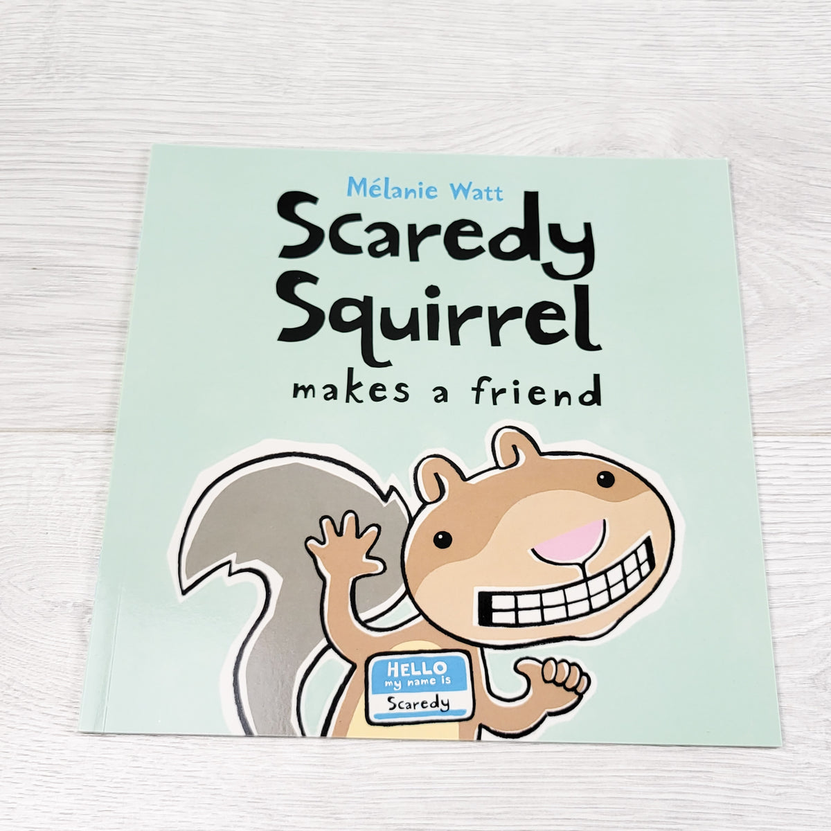 Scaredy Squirrel Makes a Friend. Soft cover book