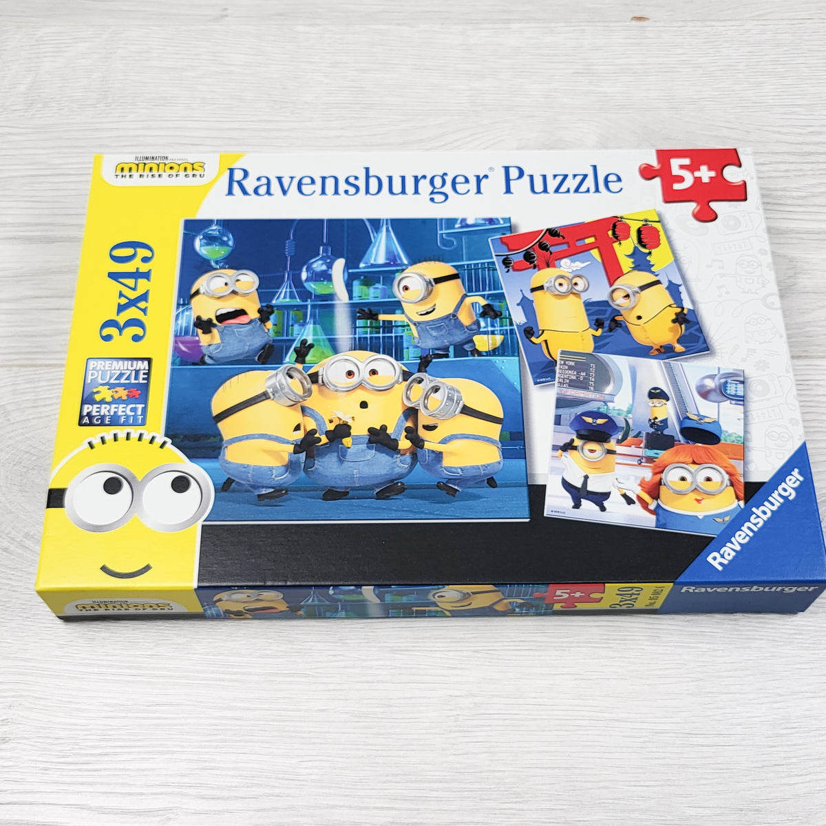 Ravensbuger 3x49pc Minions puzzle
