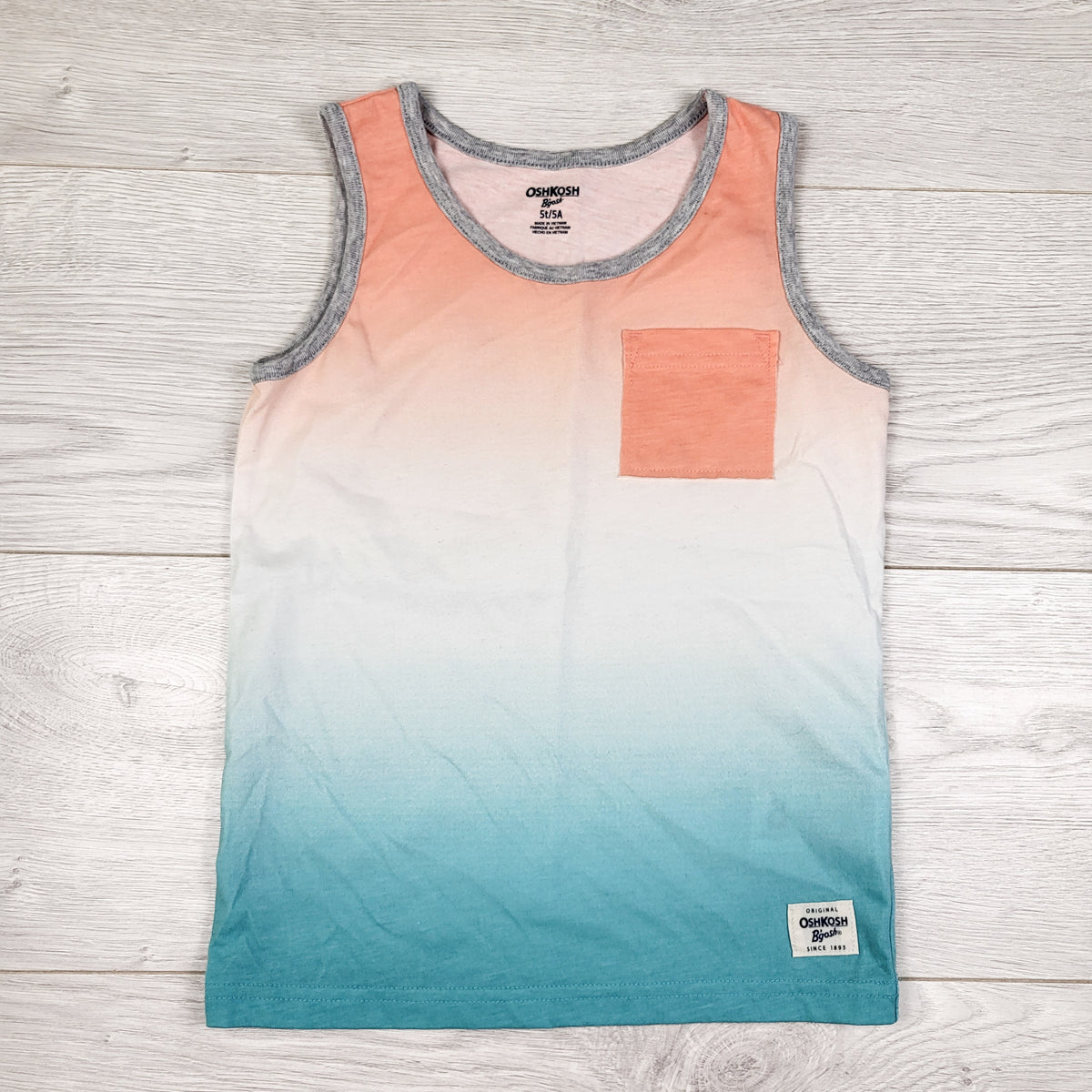 Oshkosh ombre tank top. Size 5T