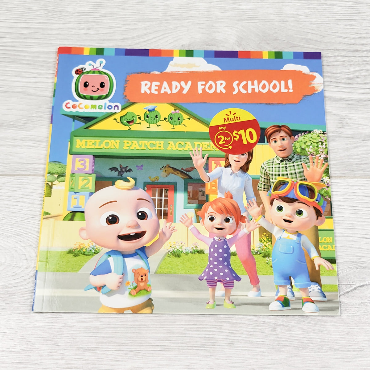Cocomelon: Ready for School! Soft cover book