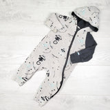My Breden Double Cotton "Bjorn" Jumpsuit. Size 12-18 months. AS IS.  Retails for $100 new