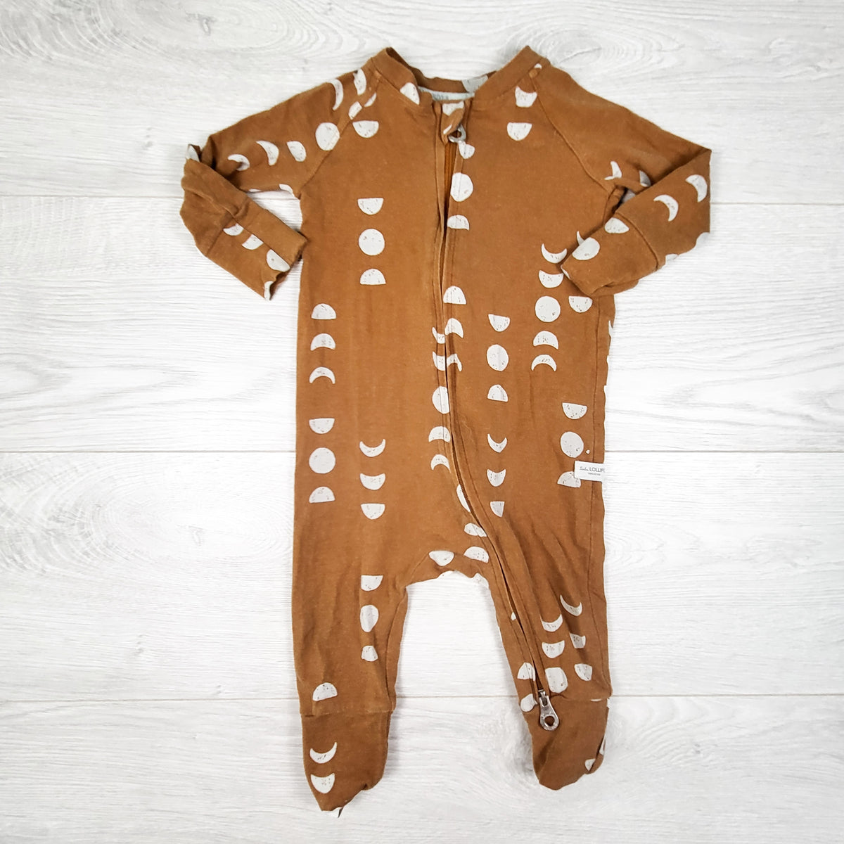 Loulou Lollipop Moon Phase Sleeper. Size 3-6 months