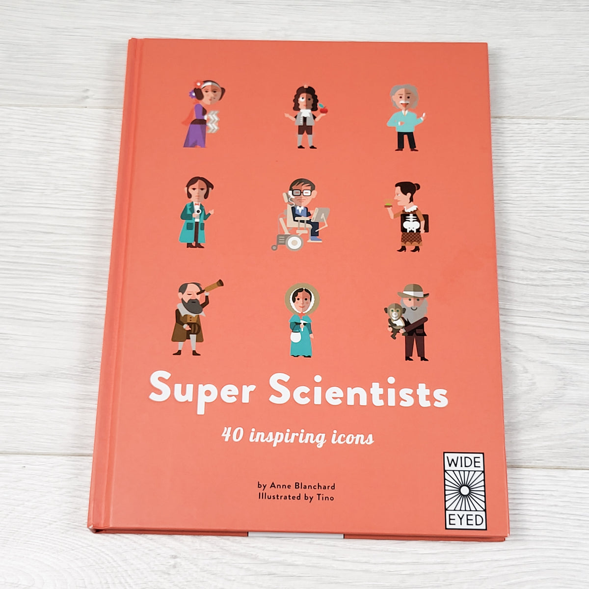 Super Scientists. Hardcover book