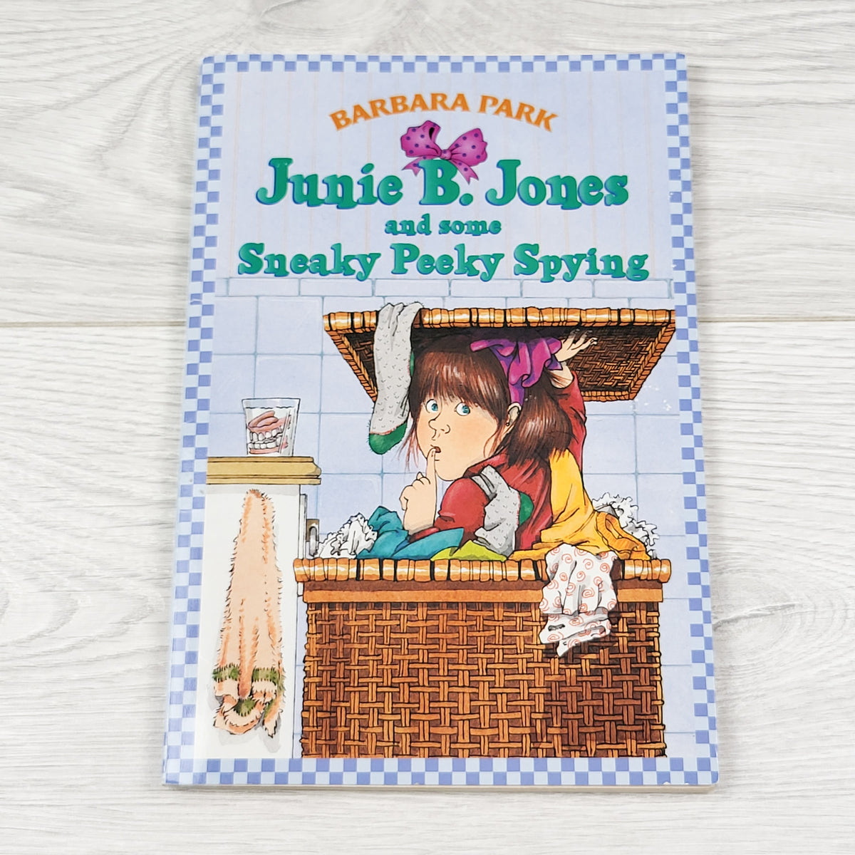 Junie B. Jones and Some Sneaky Peeky Spying. Soft cover chapter book