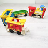 Vintage 1973 Fisher-Price Little People Circus Train - AS IS
