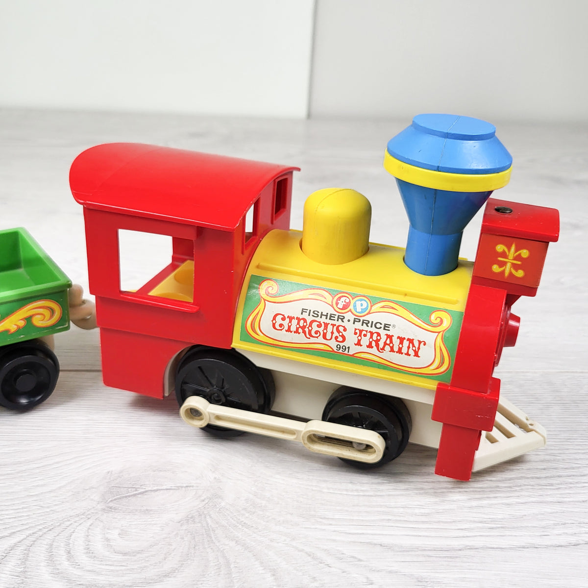 Vintage 1973 Fisher-Price Little People Circus Train - AS IS