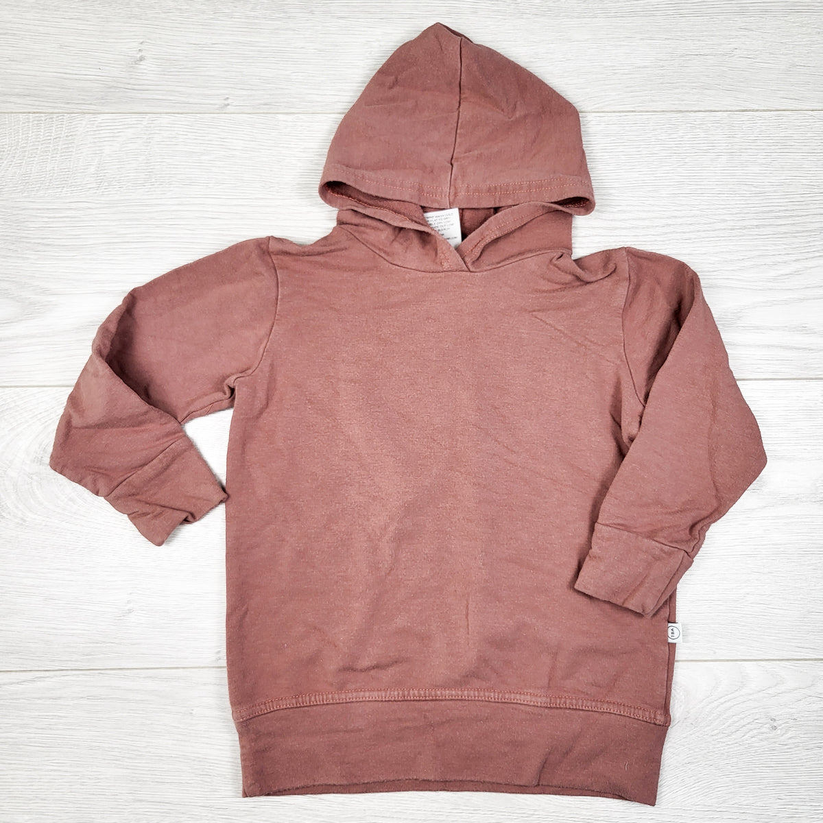 Tiny Button Apparel Grow-With-Me Pullover Hoodie. Size 1-2 Years