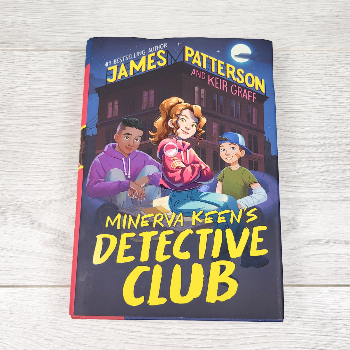 Minerva Keen's Detective Club. Hardcover chapter book