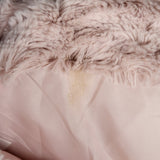 Nula Bug pink swirl pattern faux fur jacket. Size 3T - AS IS