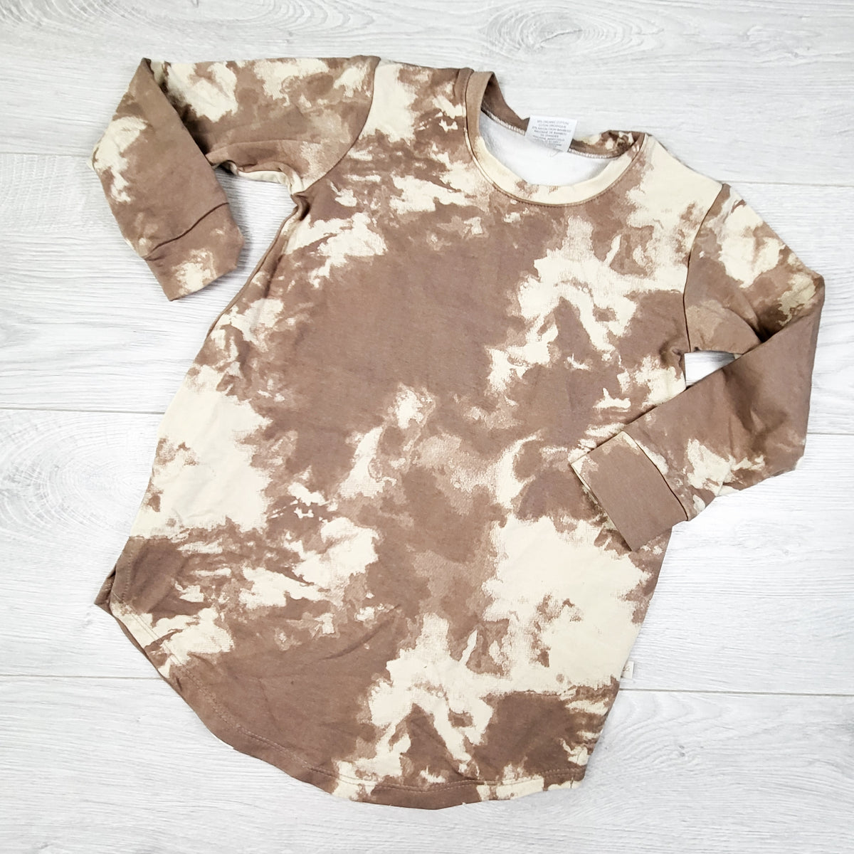 Jax & Lennon Bamboo Terry Oversized Tunic / Sweater Dress. Size 2/3T