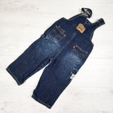Levi's Kids  569 Loose Fit Denim Overalls. Size 24 months