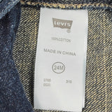 Levi's Kids  569 Loose Fit Denim Overalls. Size 24 months