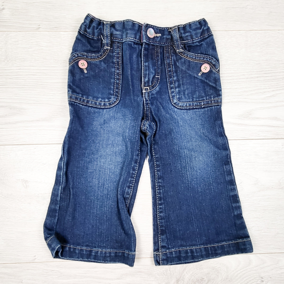 Genuine Kids flare leg jeans. Size 12 months