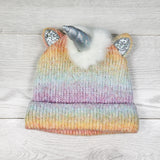 Children's Place fleece lined ombre unicorn toque. Size 8+