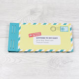 NEW - Letters to My Baby paper time capsule