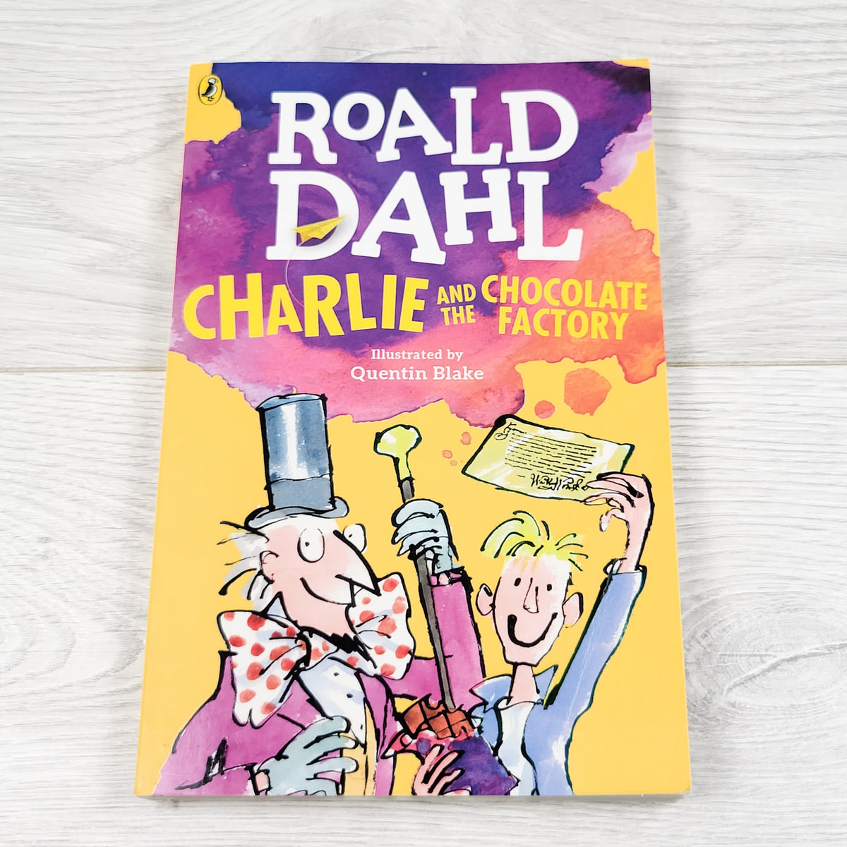 Charlie and the Chocolate Factory. Soft cover chapter book