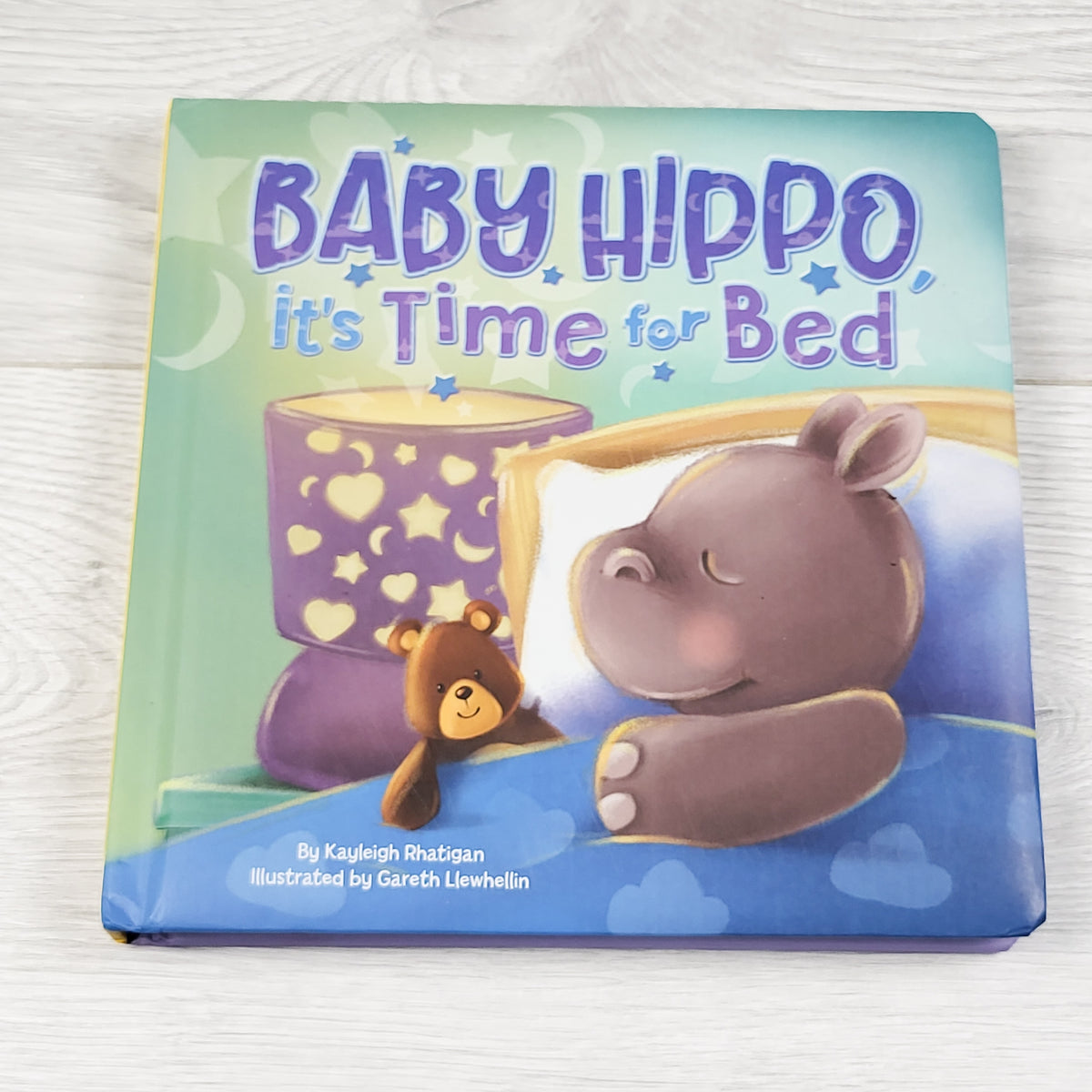 Baby Hippo, It's Time for Bed. Board book