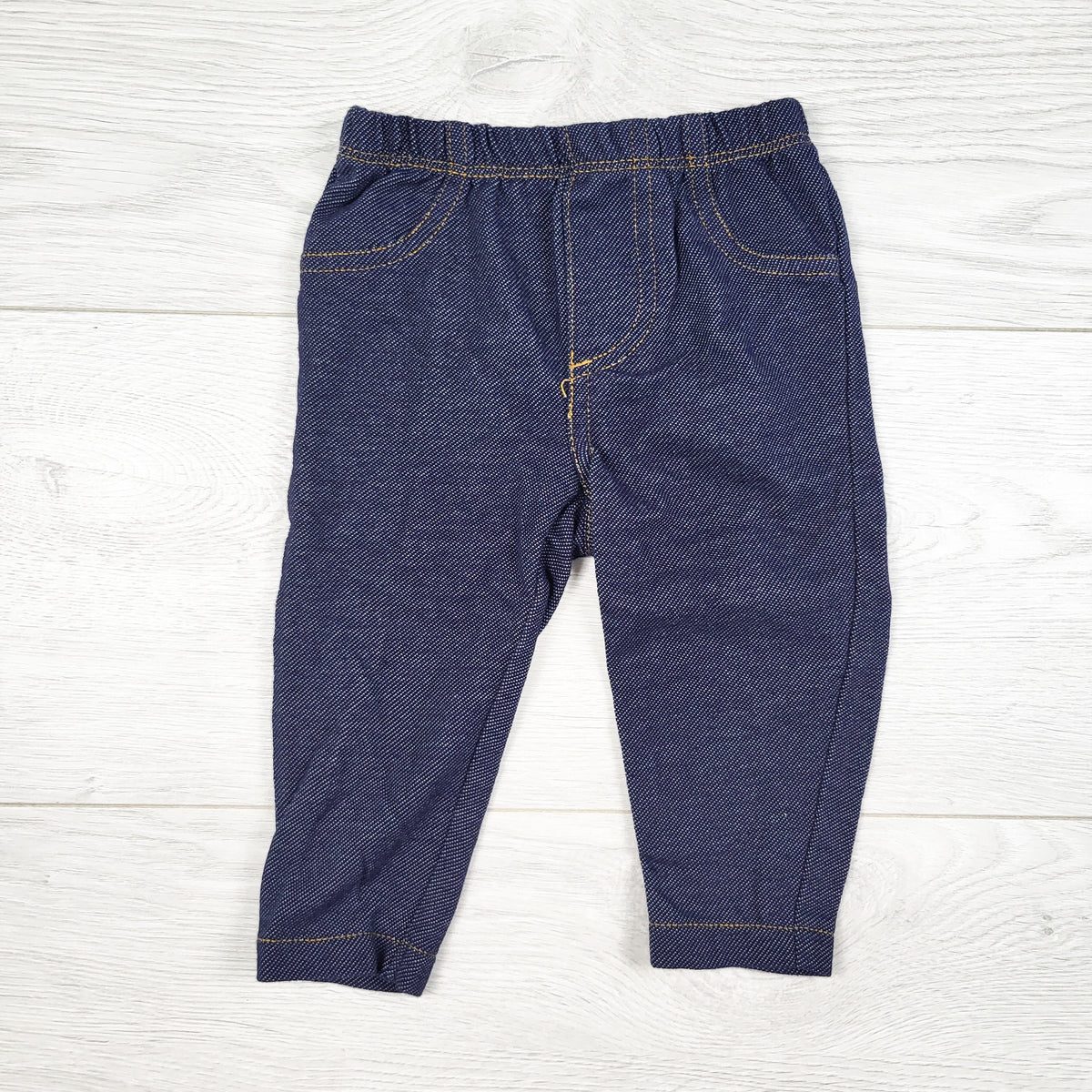 Carters denim look leggings. Size 6 months