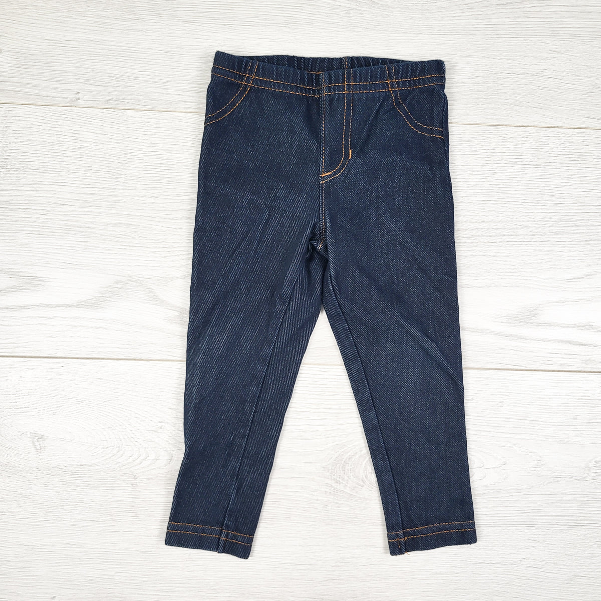 Carters denim look leggings. Size 9 months