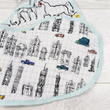 Aiden and Anais muslin reversible burpy bib