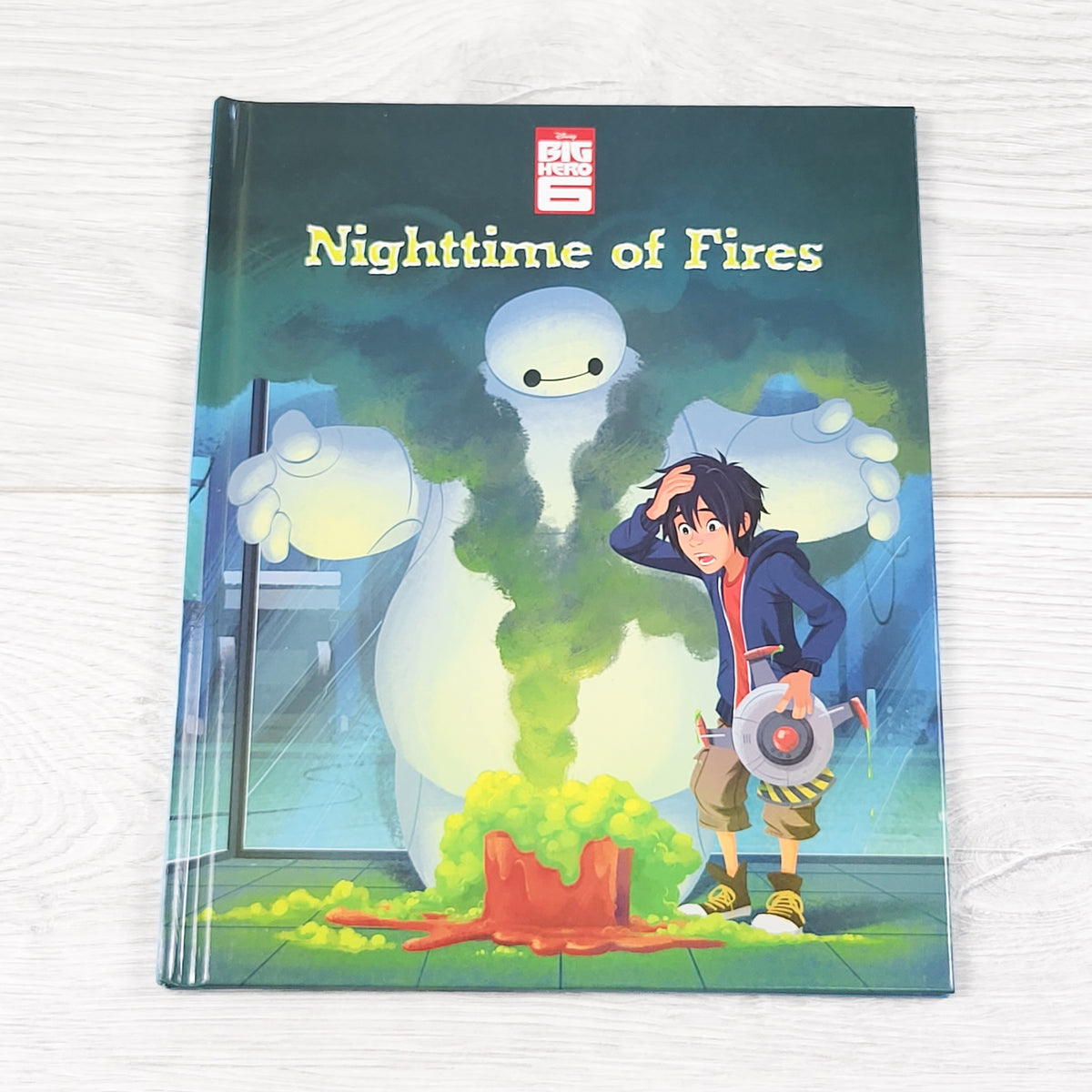 Nigthtime of Fires. Hardcover Big Hero book