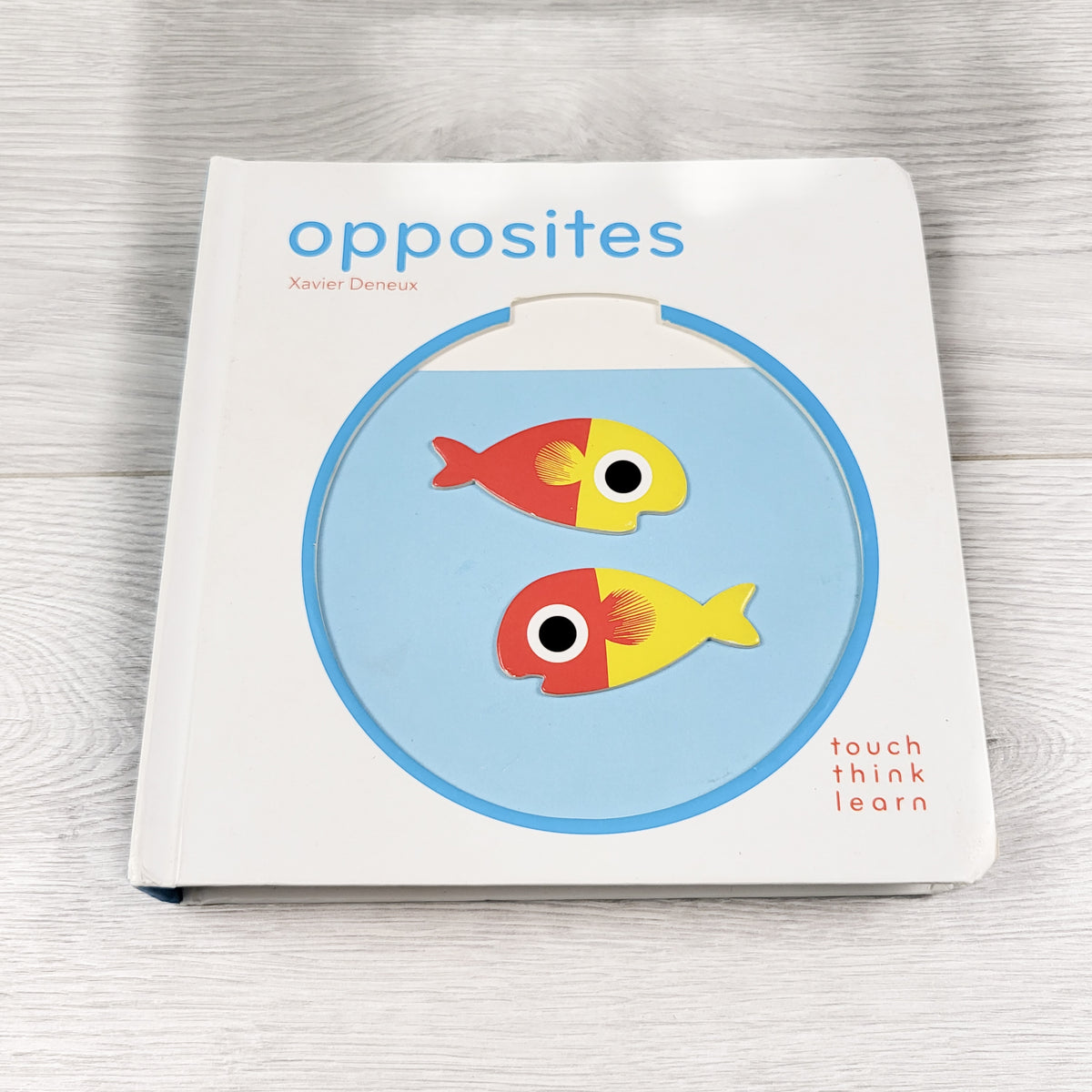 Opposites. Touch and feel board book (sorry, no shipping)