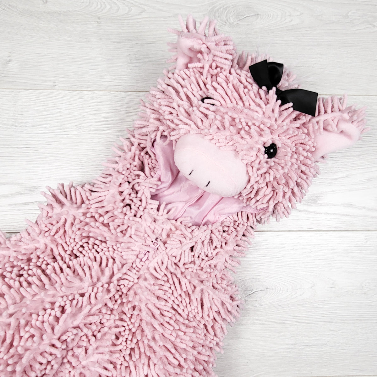 NEW - Going Wild shaggy pig costume with hooves. Size 12 months