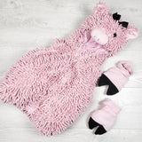 NEW - Going Wild shaggy pig costume with hooves. Size 12 months