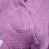 Roxy pink fleecy lined zip up hoodie. Size 5T - AS IS
