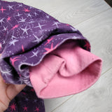 MEC purple "Toaster Parka" with star pattern. Size 4T - AS IS